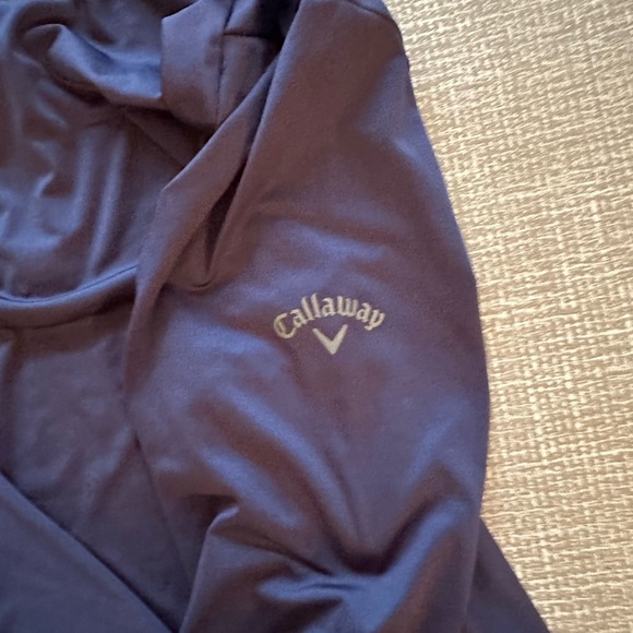 Callaway Men’s Swing Tech Weather Series Half Zip long sleeve Shirt Size Medium - Picture 8 of 12